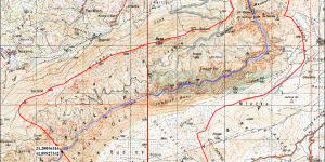 Моментални граници на заштитеното подрачје на споменикот на природата “Кањонот Матка”